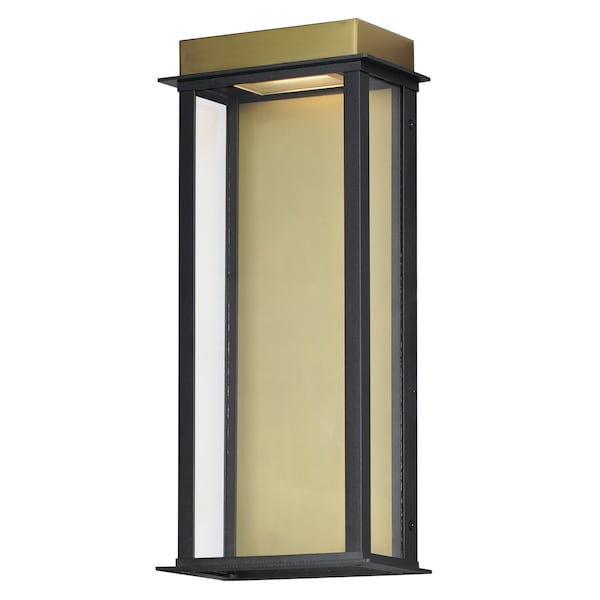 Maxim Lighting Rincon Large LED Outdoor Sconce 50754BKGLD - main